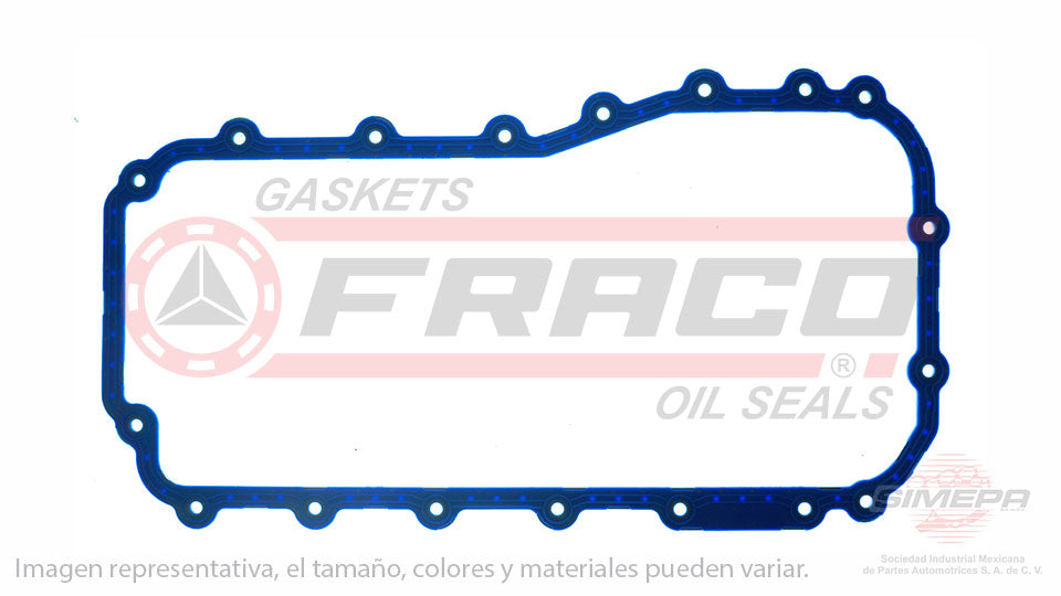 OSX-1162020 - EMPAQUE DE CARTER PARA CHRYSLER CONCORDE V6 3.3 L 12 V. OHV 1993-1996