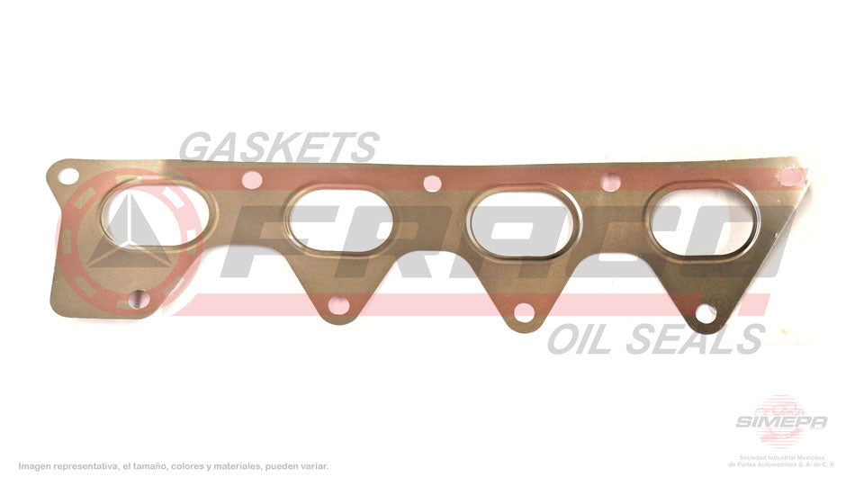 MEX-6540170 - EMPAQUE MULTIPLE DE ESCAPE PARA RENAULT MEGANE L4 1.8 L 16 V. DOHC F4P 2001-2003