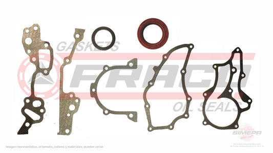 TCX-8040332 - EMPAQUE DE TAPA DE DISTRIBUCION PARA TOYOTA 4RUNNER L4 2.4 L 8 V. SOHC 22R 22RE 22REC 1984-1995