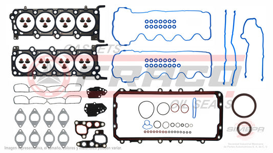 FSX-2682097-3 - JUEGO DE EMPAQUES PARA FORD EXPLORER V8 4.6 L SOHC 24 V. SOHC 2009-2010