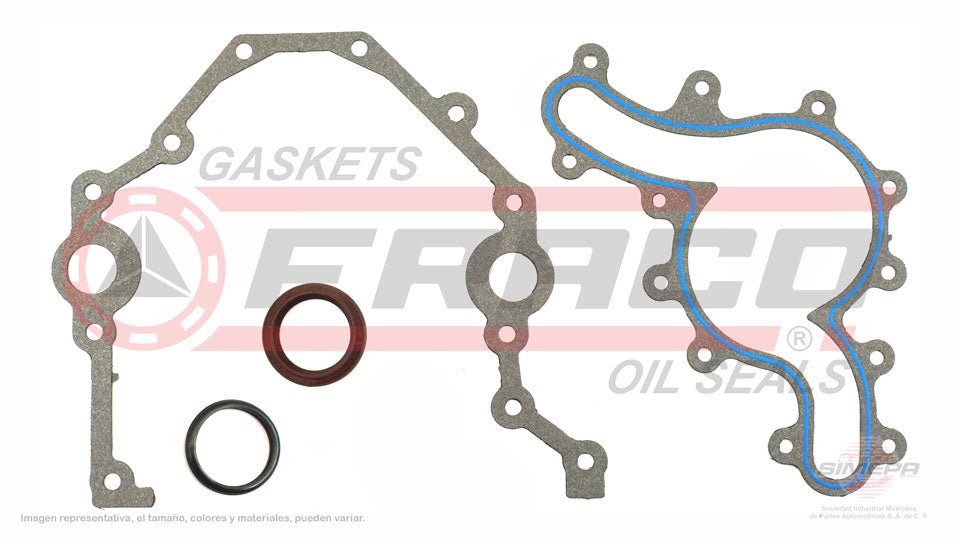 TCX-2662080 - EMPAQUE DE TAPA DE DISTRIBUCION PARA FORD AEROSTAR V6 4.0 L OHV 12 V. OHV 1990-1994