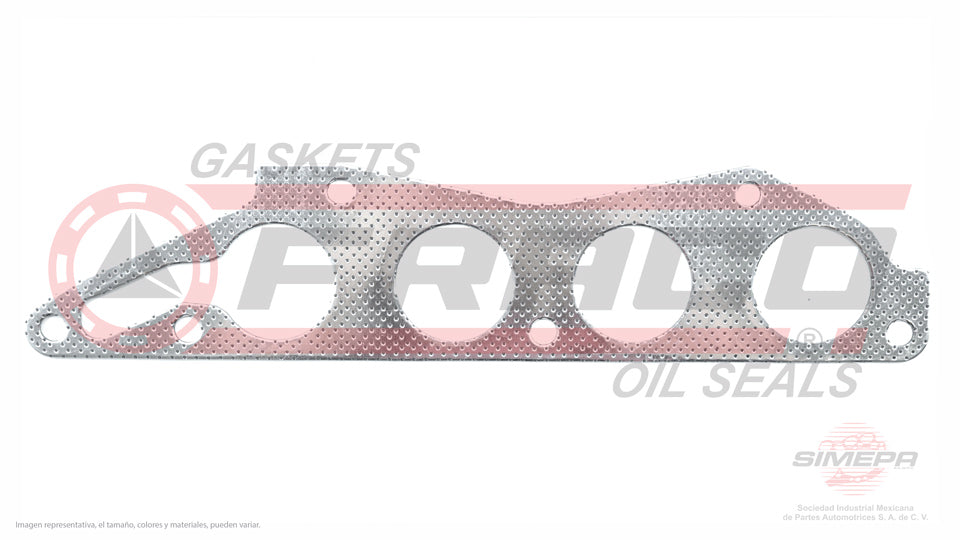 MEX-5540376 - EMPAQUE MULTIPLE DE ESCAPE PARA MITSUBISHI ECLIPSE L4 2.4 L 4G69 16 V. SOHC 4G69 2006-2012