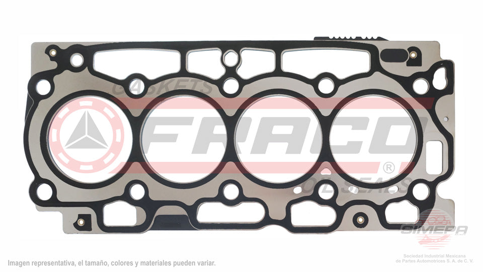 HGX-6240080-5MLO - EMPAQUE DE CABEZA PARA PEUGEOT PARTNER 1.6 L DIESEL L4 8 V SOHC DV6DTED 2013-2021