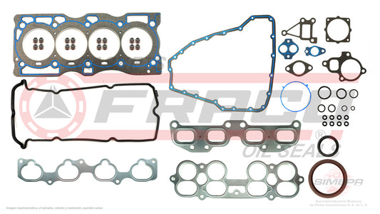 FSX-5840293 - JUEGO DE EMPAQUES PARA NISSAN ALTIMA L4 2.5 L 16 V. DOHC QR25DE 2002-2006