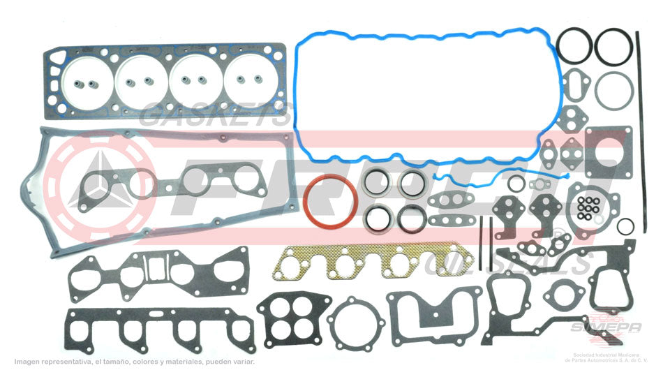 FSX-2640074-1 - JUEGO DE EMPAQUES PARA FORD RANGER L4 2.3 L SOHC 8 V. 140 CID 1995-1997