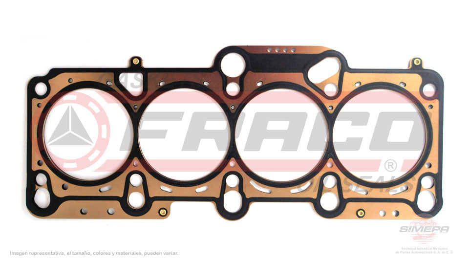 HGX-8640170-MLO - EMPAQUE DE CABEZA PARA AUDI A3 L4 2.0 L 16 V. DOHC TURBO 2006-2008