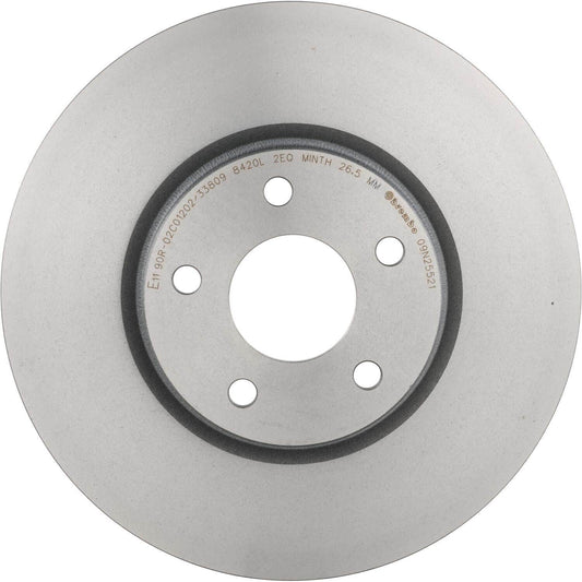 BRE-09.N255.21 - PAR DE DISCOS DE FRENO DELANTEROS PARA FORD FUSION ADVANCE 2017-2017