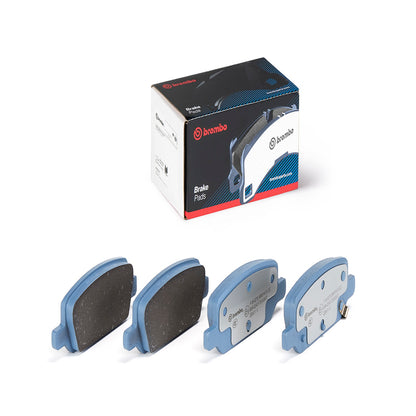 BRE-P09027 - BALATAS TRASERAS PARA TESLA 3 BASE 2017-2023