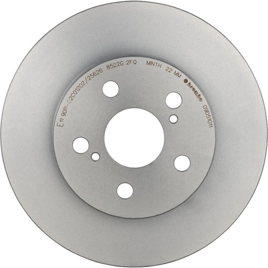 BRE-09.D510.11 - PAR DE DISCOS DE FRENO DELANTEROS PARA TOYOTA COROLLA HYBRID 2020-2021