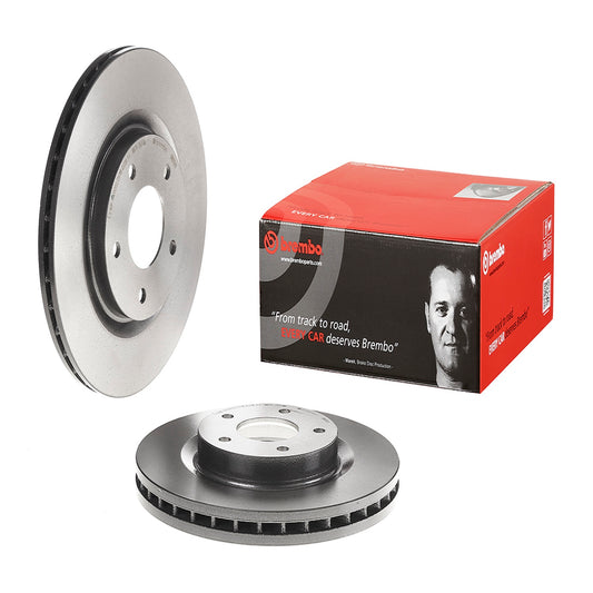 BRE-09.N264.11 - PAR DE DISCOS DE FRENO DELANTEROS PARA MITSUBISHI ASX ES 2014-2015