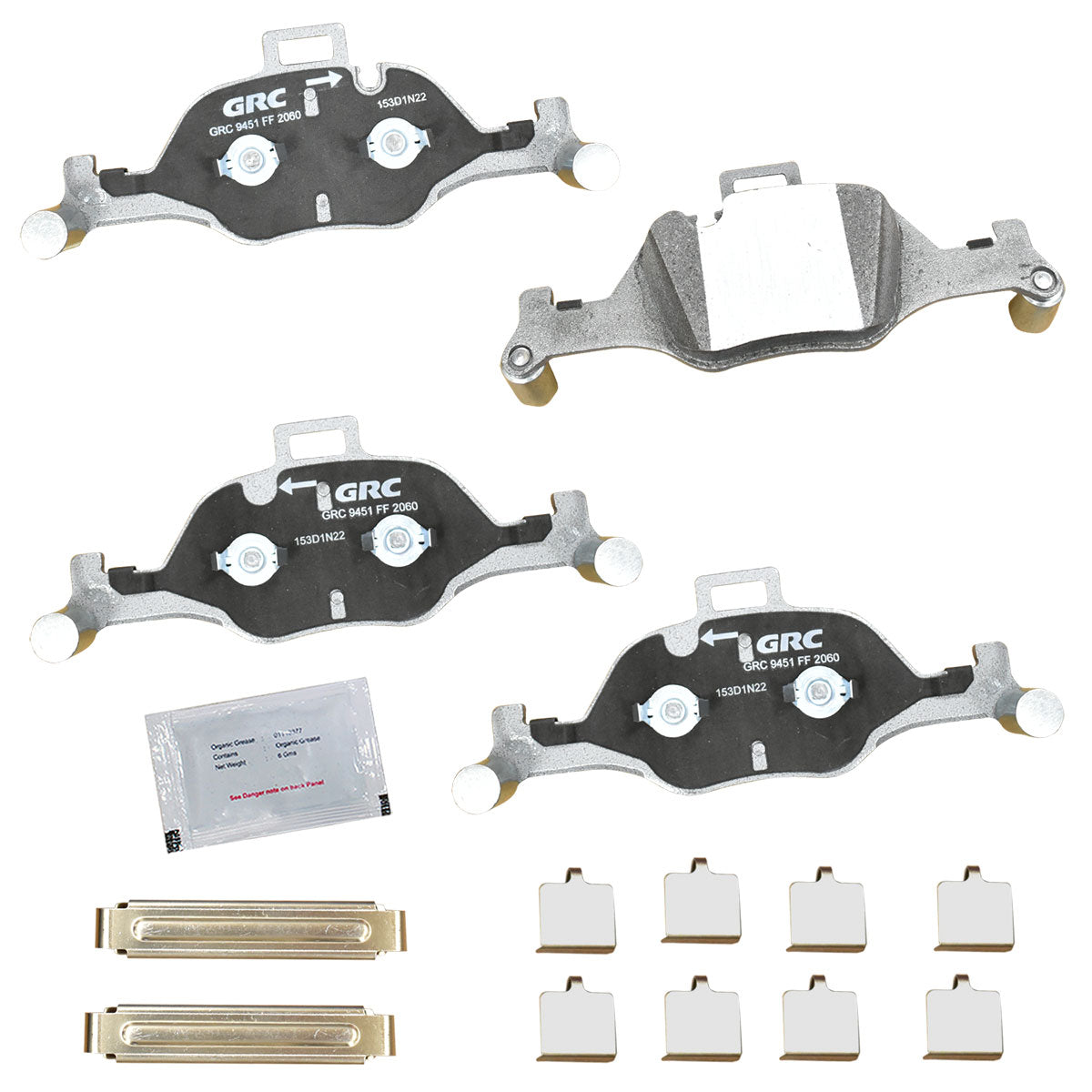 GPRD2060 - BALATAS CERAMICAS DELANTERAS PARA BMW 430I GRAN COUPE 2022-2022