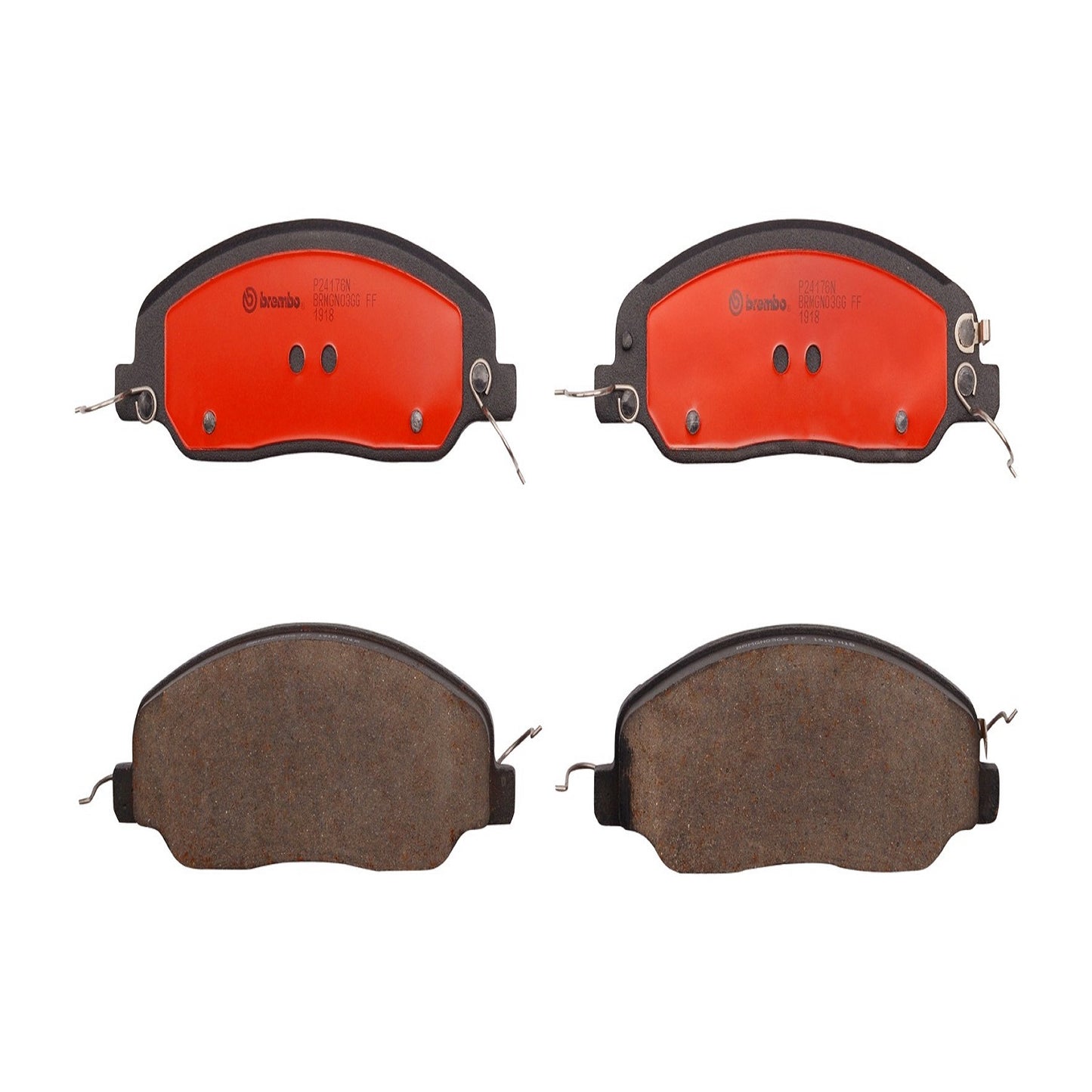 BRE-P24176N - BALATAS DELANTERAS PARA FORD MUSTANG BASE 2011-2014