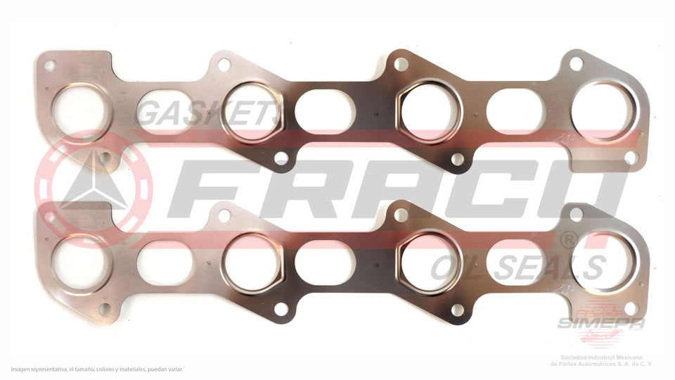MEX-2682181 - EMPAQUE MULTIPLE DE ESCAPE PARA FORD F-250 SD V8 6.4 L DIESEL 32 V. DIESEL TURBO POWER STROKE  2008-2010