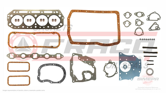 FSX-5840213 - JUEGO DE EMPAQUES PARA NISSAN ICHIVAN L4 1.8 L 8 V. J18 1987-1994