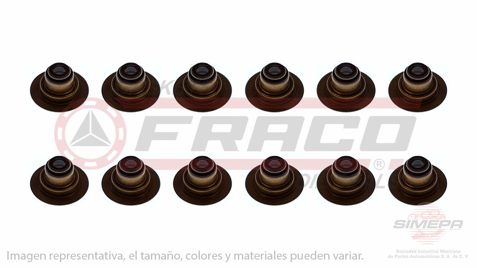 SS-2407-V-12 - SELLOS DE VALVULA POR JUEGOS PARA FORD EXPLORER V6 4.0 L SOHC 12 V. SOHC 1997-2010