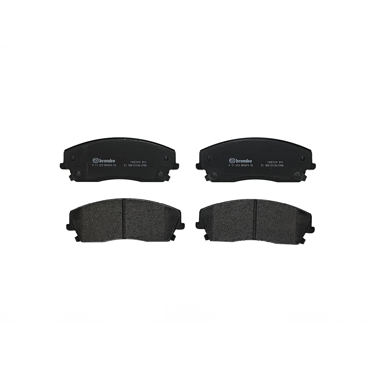 BRE-P11019 - BALATAS DELANTERAS PARA CHRYSLER 300 BASE 2005-2007