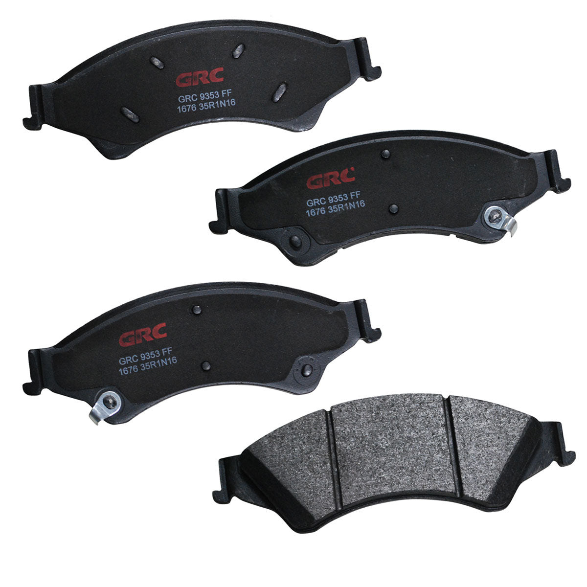 GMD1676 - BALATAS SEMIMETALICAS DELANTERAS PARA FORD RANGER 2013-2018