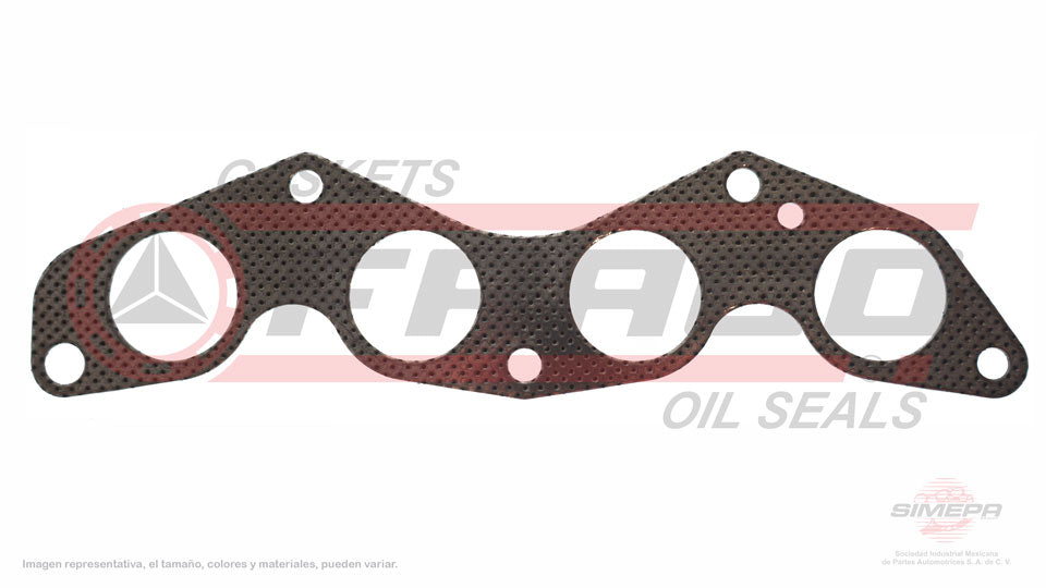 MEX-2640058 - EMPAQUE MULTIPLE DE ESCAPE PARA FORD FOCUS L4 2.0 L 16 V. DOHC 2012-2017