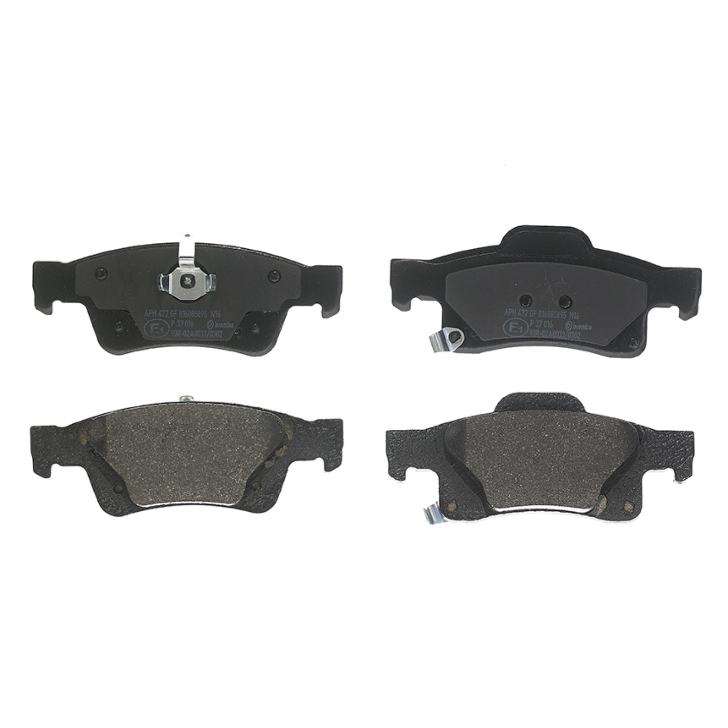 BRE-P37016 - BALATAS TRASERAS PARA DODGE DURANGO BASE 2012-2013