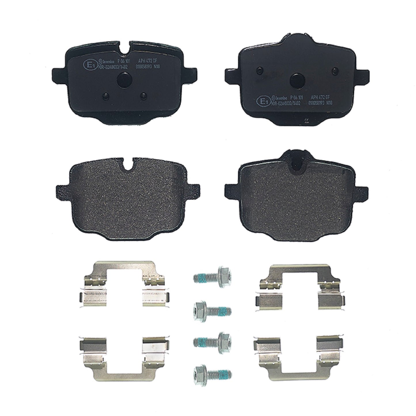 BRE-P06101 - BALATAS TRASERAS PARA BMW 540I BASE 2017-2020