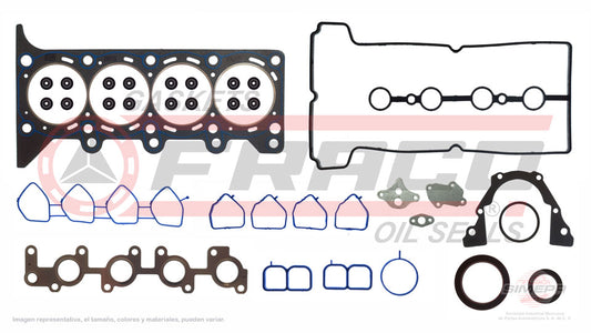 FSX-8940010SB - JUEGO DE EMPAQUES PARA CHEVROLET SPARK L4 1.2 L 16 V. DOHC BD12D1 LMU 2010-2013