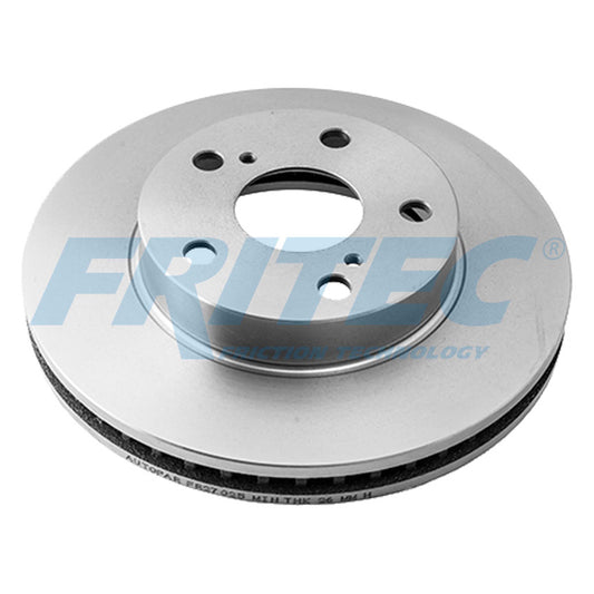 FR-27025 PAR DISCOS DE FRENO DELANTEROS TOYOTA HILUX BASE 4 CIL 2.7 2012-2013