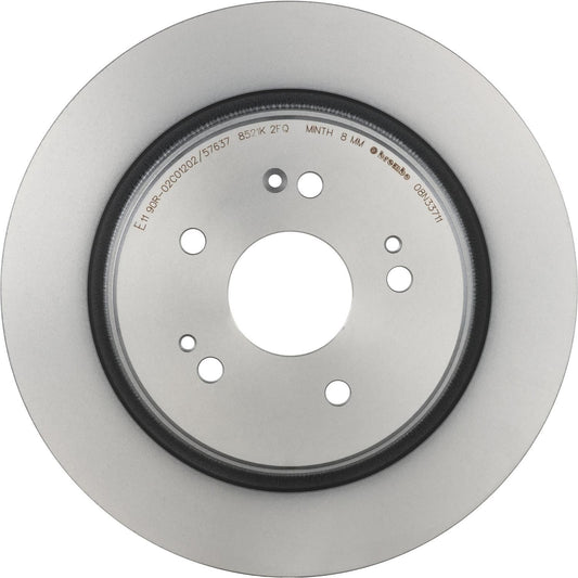 BRE-08.N337.11 - PAR DE DISCOS DE FRENO TRASEROS PARA HONDA CR-V BLACK EDITION 2021-2021