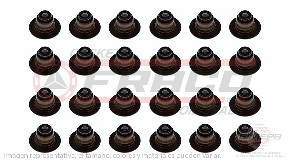 SS-2436-V-24 - SELLOS DE VALVULA POR JUEGOS PARA CHRYSLER 300 V6 3.5 L 24 V. SOHC 2005-2010
