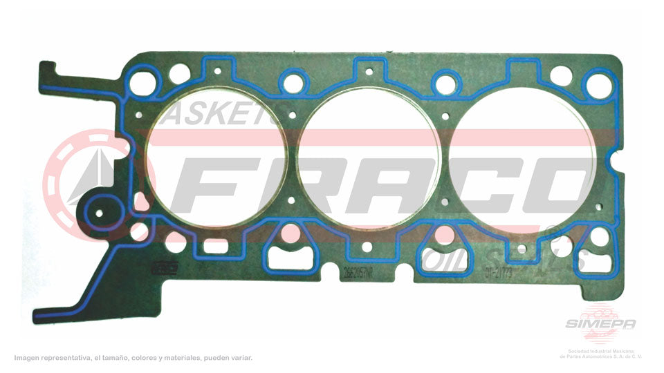 HGX-2662057-NR - EMPAQUE DE CABEZA PARA FORD ESCAPE V6 3.0 L DOHC 24 V. DURATEC 2001-2004