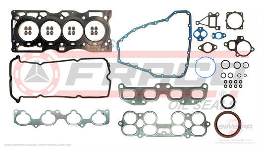 FSX-5840292 - JUEGO DE EMPAQUES PARA NISSAN ALTIMA L4 2.5 L 16 V. DOHC QR25DE 2002-2006