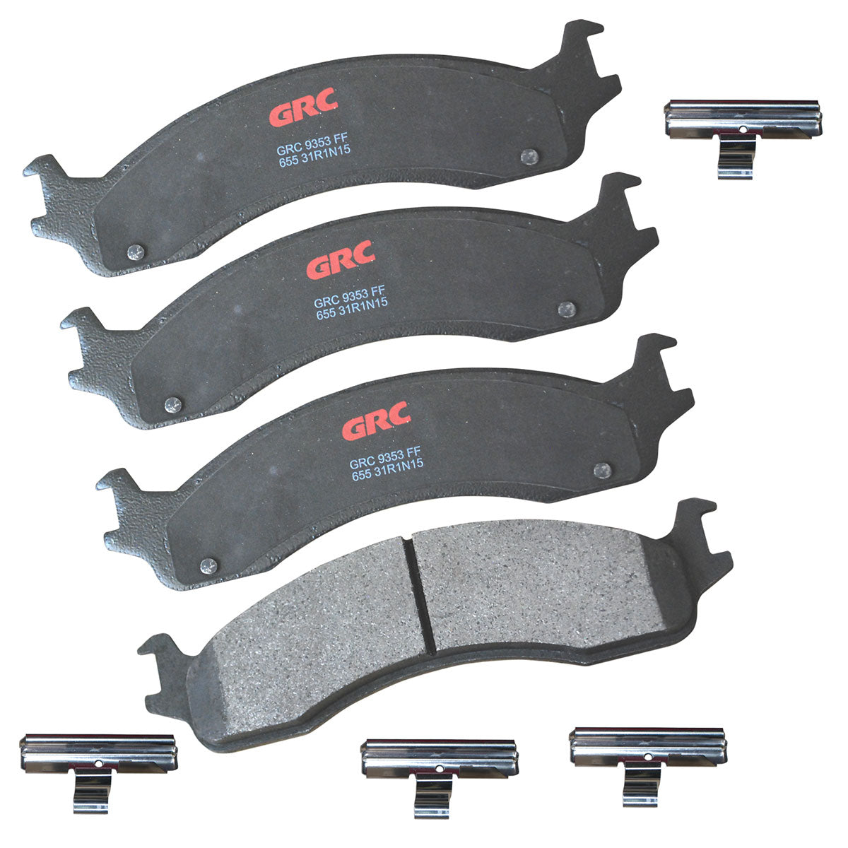 GMD655 - BALATAS SEMIMETALICAS DELANTERAS PARA DODGE B2500 5.2L 1998-1998