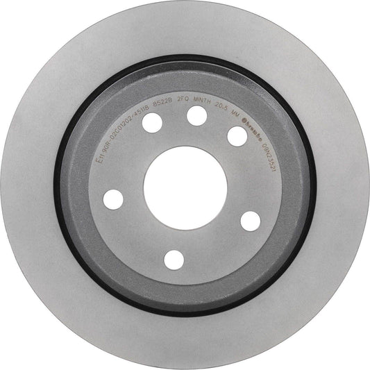 BRE-09.N235.21 - PAR DE DISCOS DE FRENO TRASEROS PARA DODGE DURANGO BASE 2012-2013