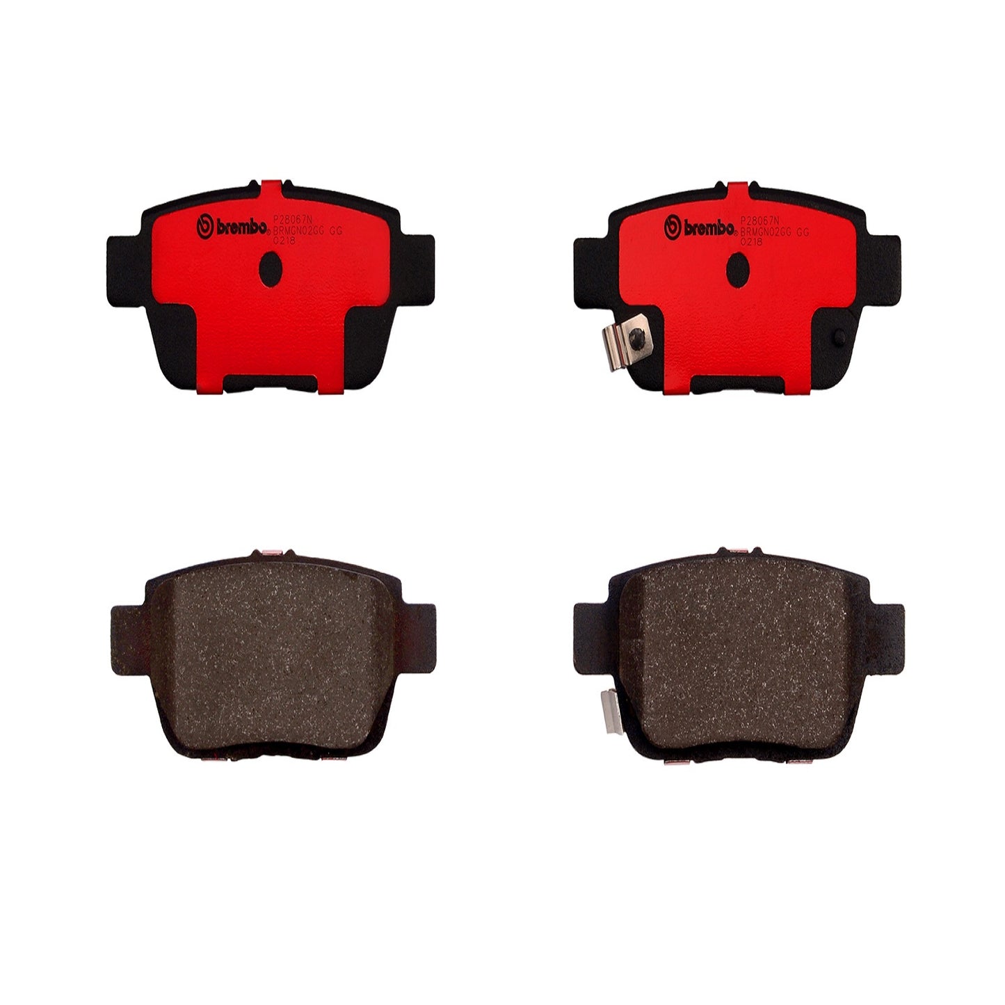 BRE-P28067N - BALATAS TRASERAS PARA ACURA TL BASE 2009-2014