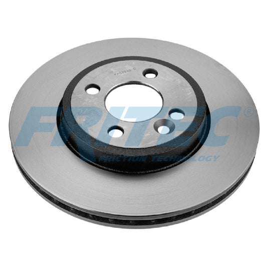 FR-03030 PAR DISCOS DE FRENO DELANTEROS MINI COOPER ALL BLACK 4 CIL 1.6L 2012-2013