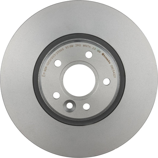 BRE-09.C542.21 - PAR DE DISCOS DE FRENO DELANTEROS PARA VOLVO V40 ADDITION 2014-2016