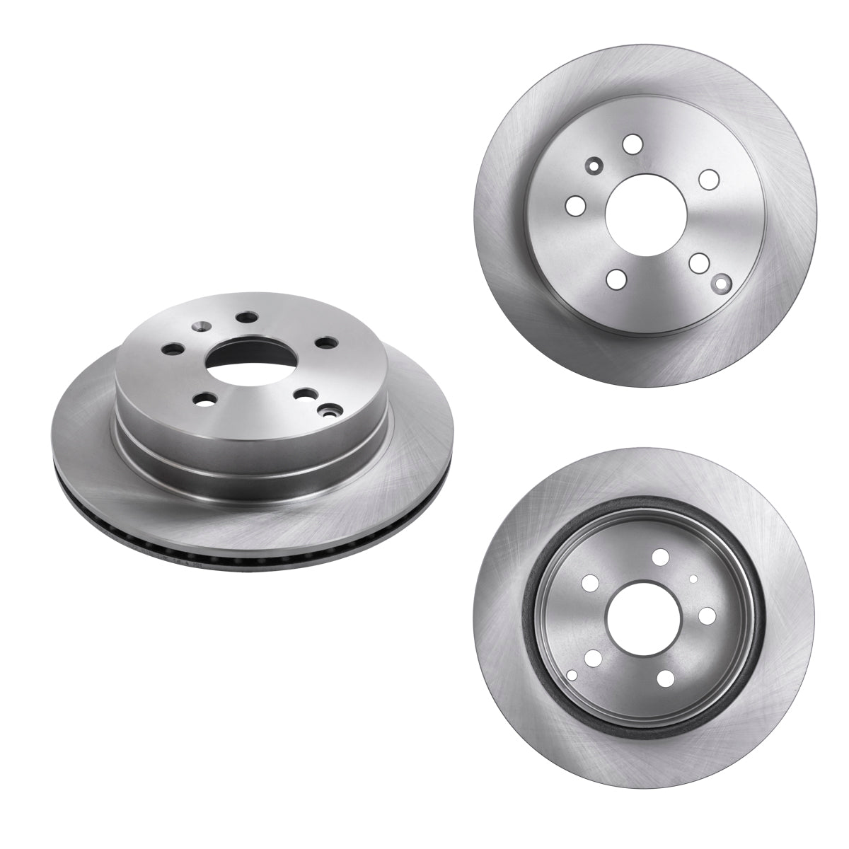 FR-09160 PAR DISCOS DE FRENO TRASEROS CHEVROLET EQUINOX LS 4 CIL 2.4L 2012-2014