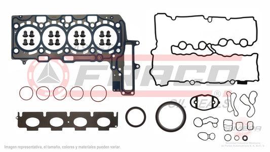 FSX-0840006 - JUEGO DE EMPAQUES PARA BMW 220I 2.0 L  TURBO L4 16 V DOHC B48A20A B48A20F B48B20A 2016-2020