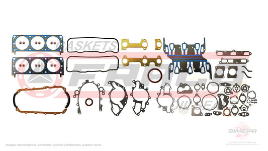 FSX-3062005 - JUEGO DE EMPAQUES PARA BUICK CENTURY V6 2.8 L 12 V. OHV 1987-1989