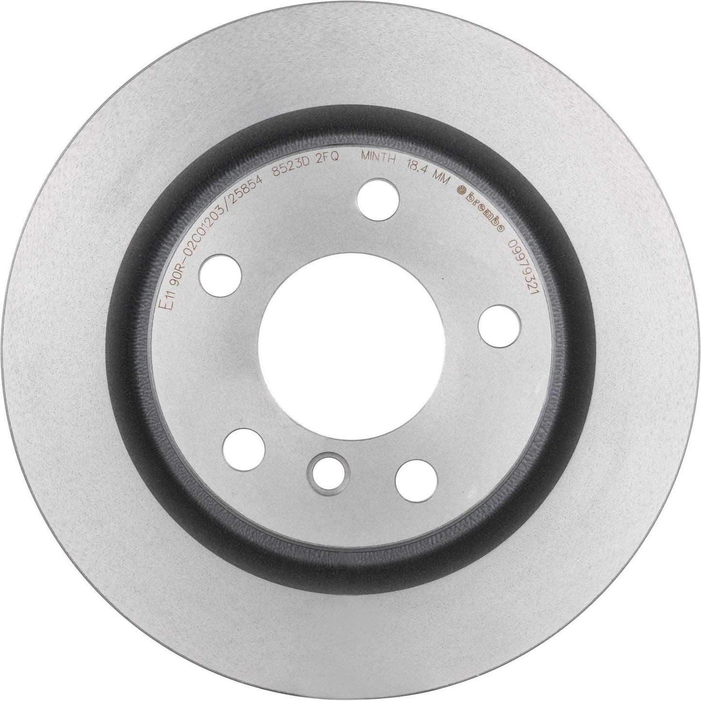BRE-09.9793.21 - PAR DE DISCOS DE FRENO TRASEROS PARA BMW 318I EXECUTIVE 2018-2018