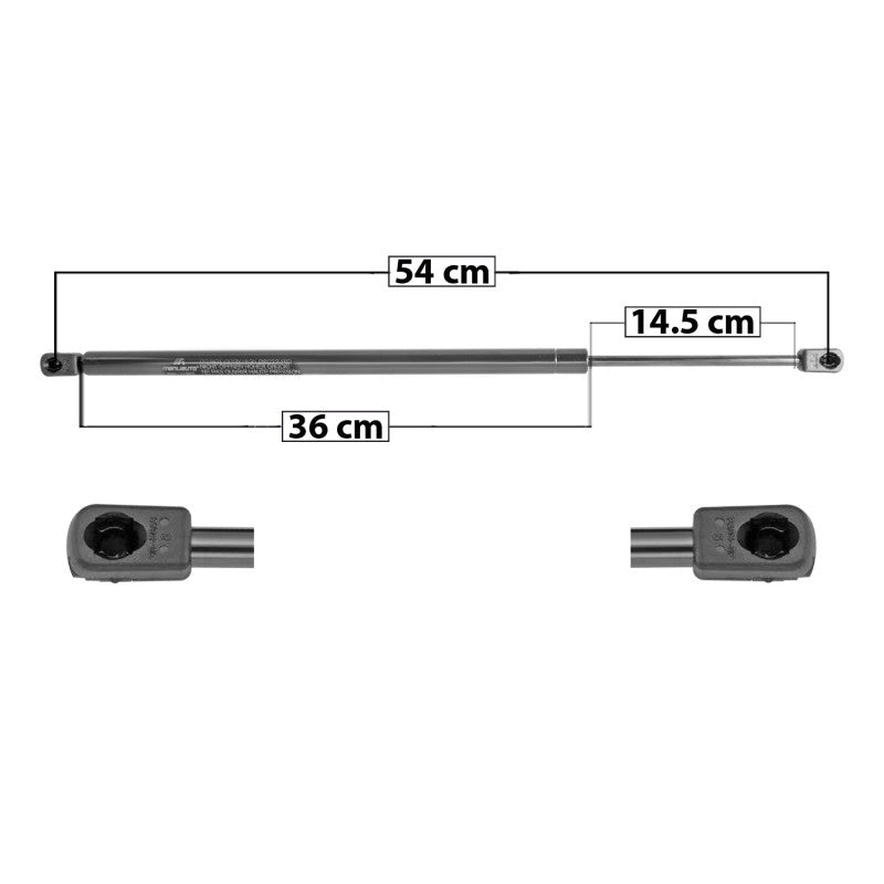 MANJ-60184 - AMORTIGUADOR VIDRIO TRASERO PARA HONDA CR-V 1997-2001 TRASERO