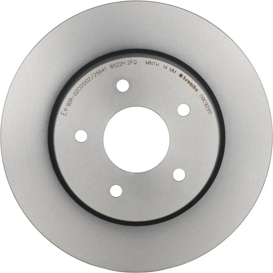 BRE-09.C929.11 - PAR DE DISCOS DE FRENO TRASEROS PARA NISSAN ROGUE PLATINUM 2021-2021