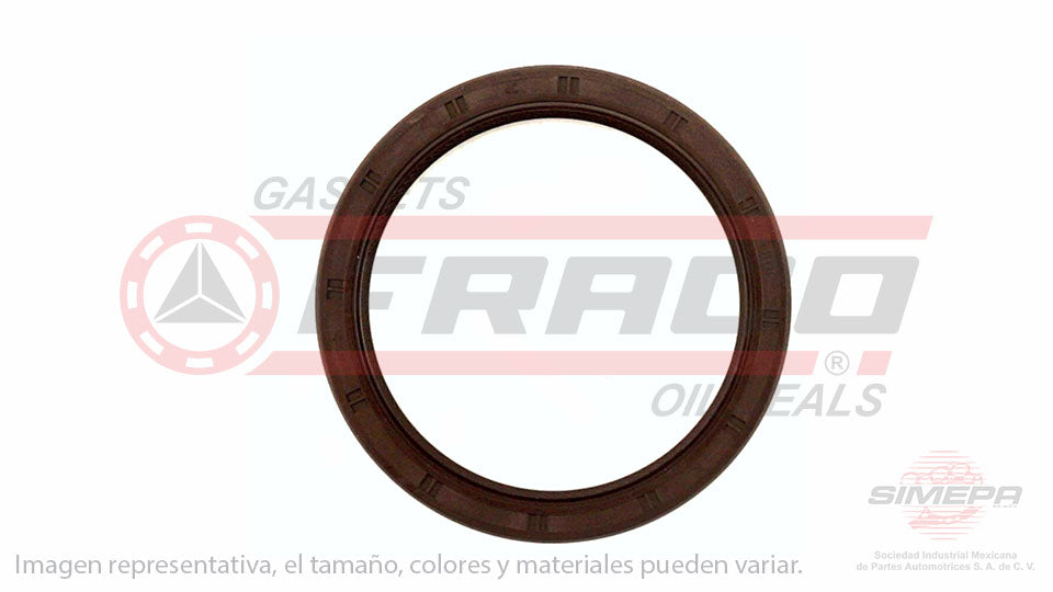 S-080081-V - RETEN DE CIGÜEÑAL PARA HONDA CIVIC L4 1.5 L SOHC 16 V. SOHC D15Z1 1992-1995