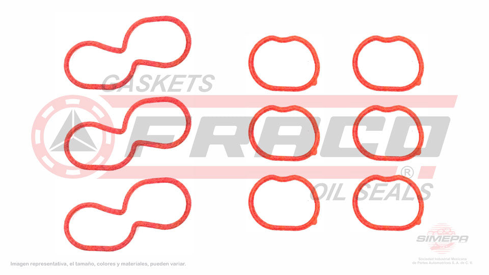 MIX-1162008 - EMPAQUE MULTIPLE DE ADMISION PARA CHRYSLER 300 V6 2.7 L 24 V. DOHC EER 2005-2010