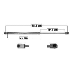 MANJ-50760 - AMORTIGUADOR COFRE PARA LINCOLN NAVIGATOR 1998-2002 DERECHA/IZQUIERDA