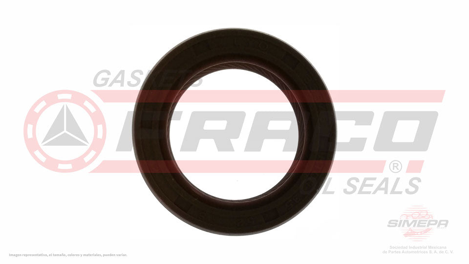 EU-35528 - RETEN DE CIGÜEÑAL PARA CHRYSLER LASER L4 2.2 L 8 V SOHC 1984-1986