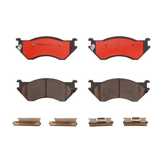 BRE-P18007N - BALATAS DELANTERAS PARA DODGE RAM 1500 CUSTOM 2002-2002