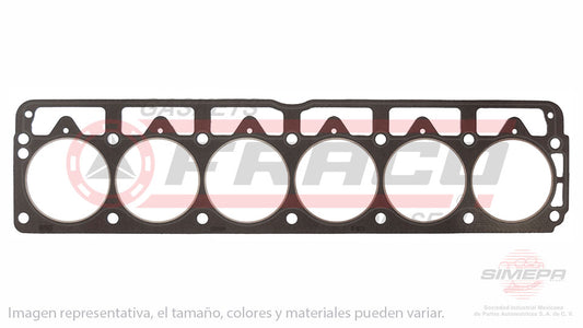 HGX-0260060-SM - EMPAQUE DE CABEZA PARA JEEP CHEROKEE L6 4.0 L 12 V 242 CID 1987-2001