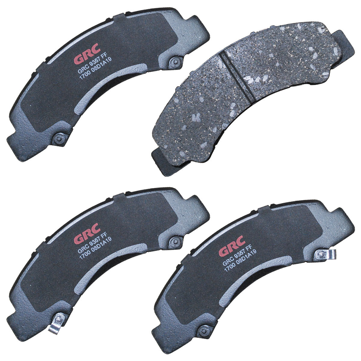 GCD1700 - BALATAS CERAMICAS DELANTERAS PARA ISUZU ELF 200 2009-2015