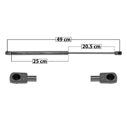 MANJ-60194 - AMORTIGUADOR COFRE PARA DODGE DAKOTA 2005-2010 DERECHA/IZQUIERDA