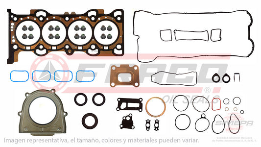 FSX-2640059 - JUEGO DE EMPAQUES PARA FORD EDGE L4 2.0 L TURBO 16 V. DOHC 2012-2014
